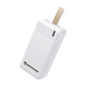 BeePower Power Bank - BP-30 30000mAh 2.1A 2 x USB biały