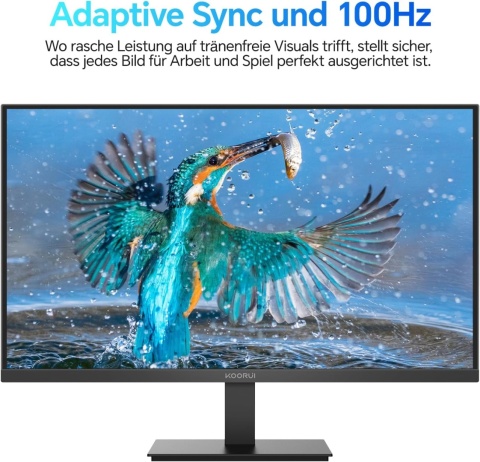 KOORUI E2711F FHD 1920 x 1080 100 Hz, adapter Sync HDMI 1.4, ekran Eye Care