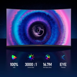 Koorui G3221sc UltraWide QHD 2560 x 1440p, 170 Hz 1500R VA, Adptivesync HDR 10 HDMI