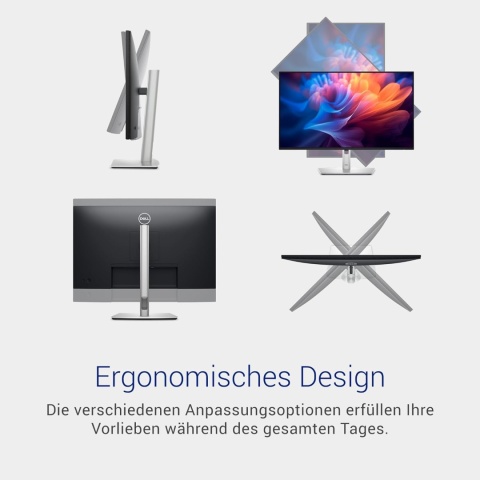 Monitor 27 cali Dell P2725H Full HD IPS 100Hz 5ms DiplayPort HDMI VGA