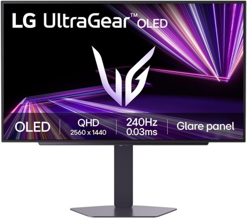 Monitor 27'' dla graczy LG UltraGear 27GX704A-B OLED 2560x1440 WQHD 240Hz