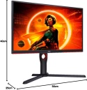 Monitor AOC 25G3ZM 24.5'' 1920x1080px 240Hz 1 ms