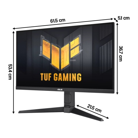 Monitor ASUS TUF Gaming VG27AQL5A - 27" Fast IPS, WQHD, 210 Hz, 1ms