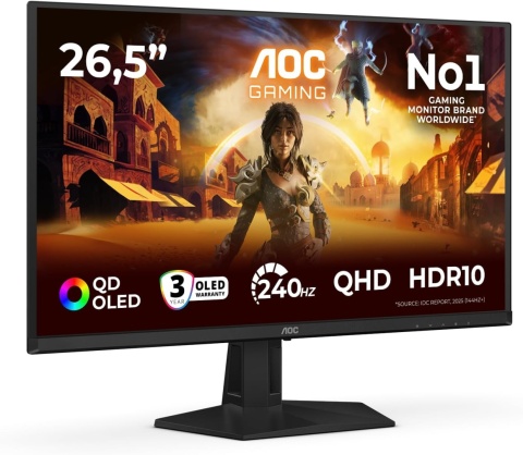 Monitor Gamingowy AOC Q27G41ZDF 27'' QD OLED 2560 x 1440 (WQHD) 240 Hz