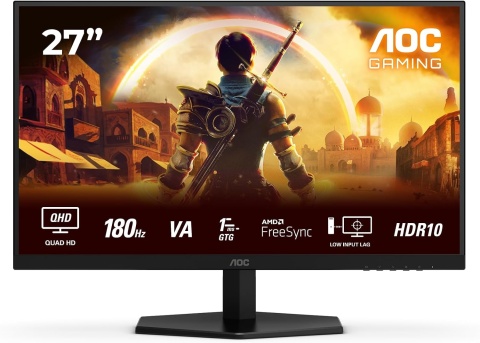 Monitor Gamingowy AOC Q27G42XE 2560 x 1440 (WQHD) 180 Hz IPS