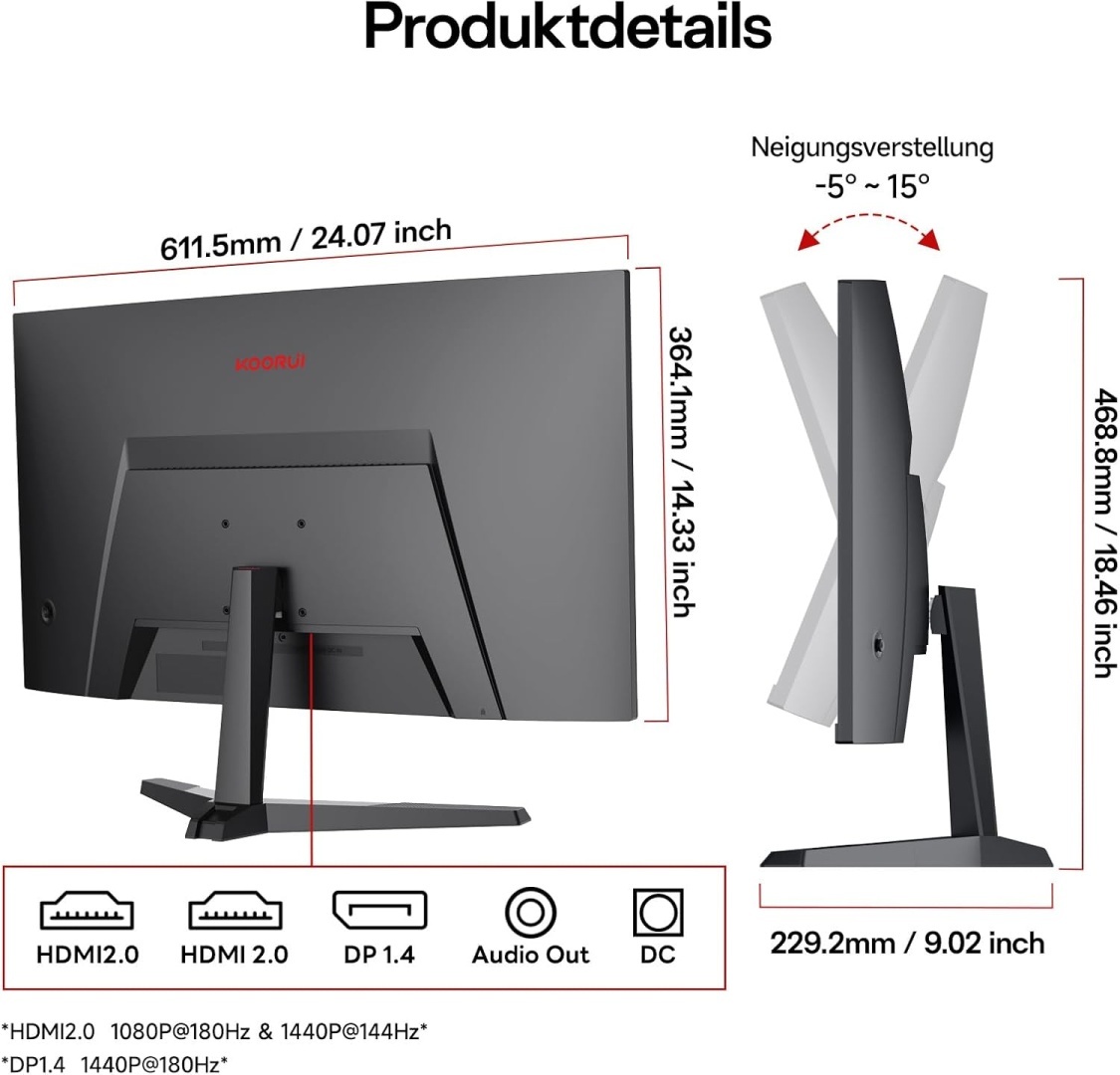 KOORUI 27E6QCA Bild 2