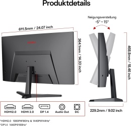 Monitor KOORUI 27E6QCA