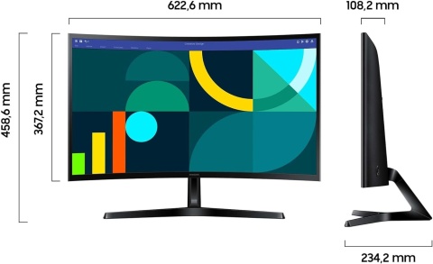 Monitor LED Samsung S3 S27D366GAU
