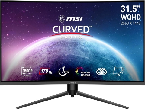 Monitor MSI G32CQ5P 31.5" LED 170 Hz VA