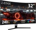 Z-Edge UG32P 32-calowy zakrzywiony monitor do gier 240 Hz 1 ms FHD VA FreeSync