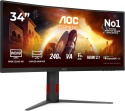Monitor Gamingowy AOC CU34G4Z 3440 x 1440 (UWQHD) 240 Hz
