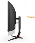 AOC Gaming CU34G2XPD monitor gamingowy, 34", UW-QHD, USB, 180 Hz, panel Fast VA, 1ms GtG, HDR400, FreeSync Premium 3440 x 1440